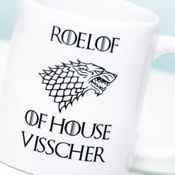 Ditverzinjeniet Mokken & Glazen|Gepersonaliseerde Mok Game Of Thrones House Of