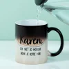 Ditverzinjeniet Mokken & Glazen|Gepersonaliseerde warmtegevoelige mok met eigen tekst