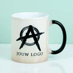 Ditverzinjeniet Mokken & Glazen|Gepersonaliseerde warmtegevoelige mok voor bedrijven