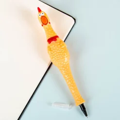 Ditverzinjeniet Kantoor|Gillende kip pen