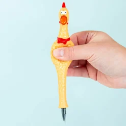 Ditverzinjeniet Kantoor|Gillende kip pen