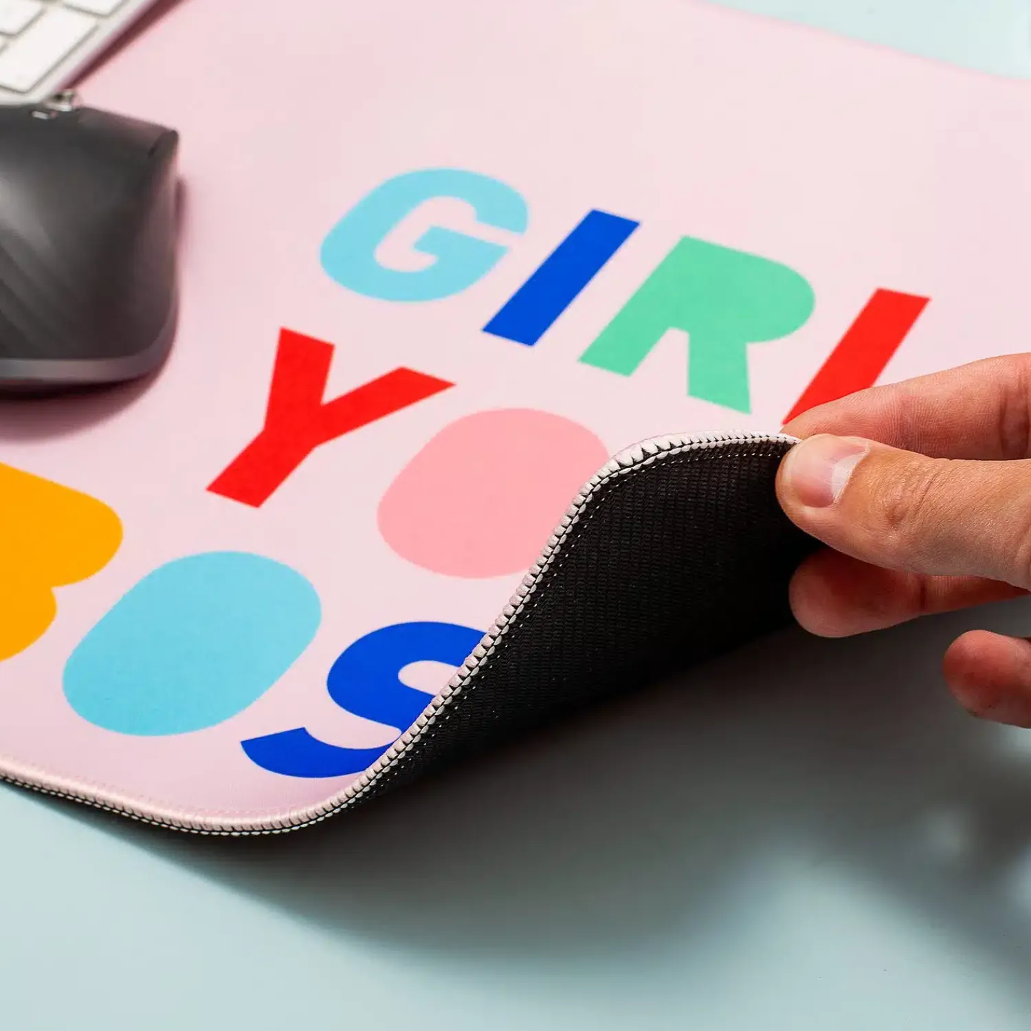 Ditverzinjeniet Kantoor|Girl Boss bureauonderlegger