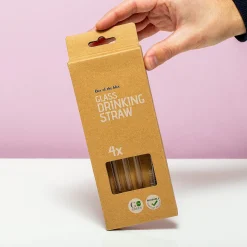Ditverzinjeniet Duurzaam|Glazen rietjes (set van 6)