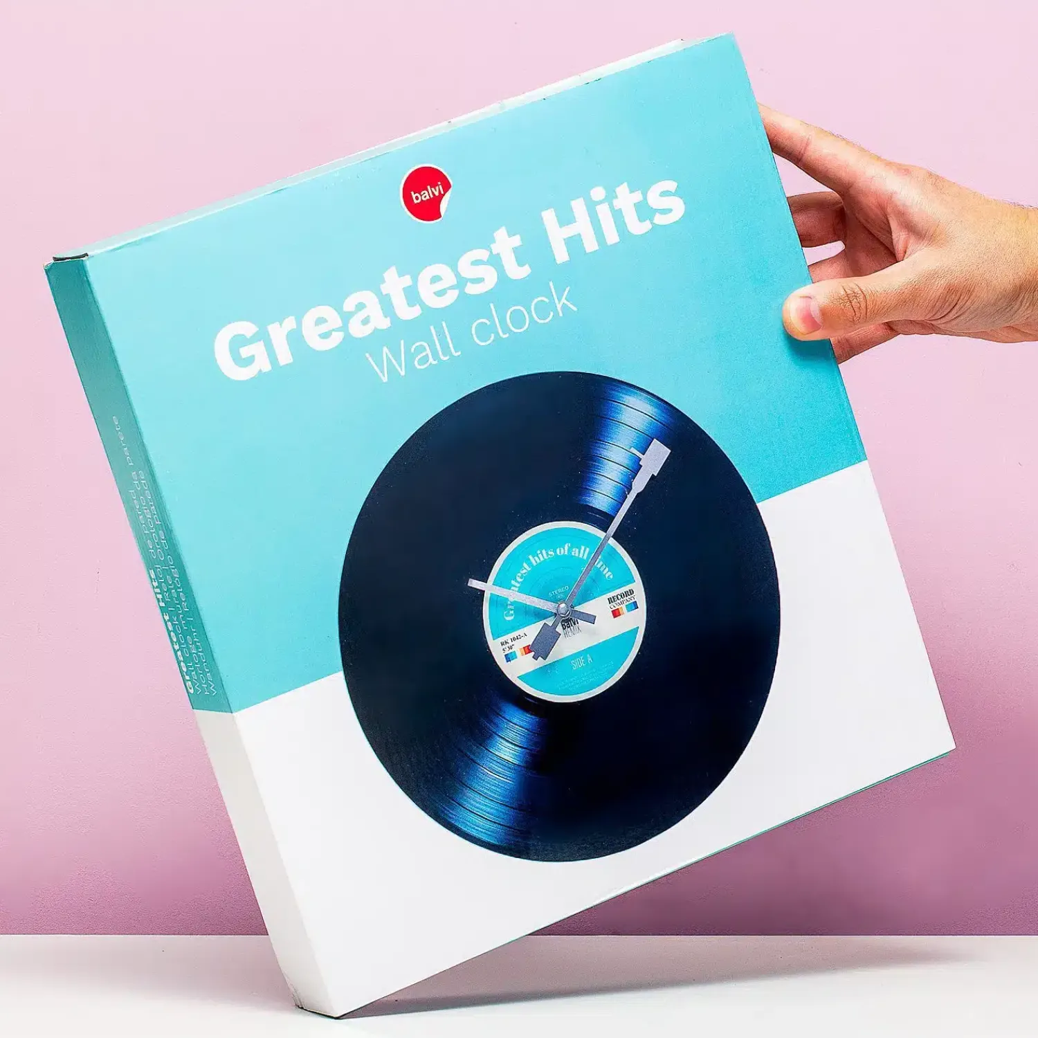 Ditverzinjeniet Retro|Muziek|Greatest Hits wandklok