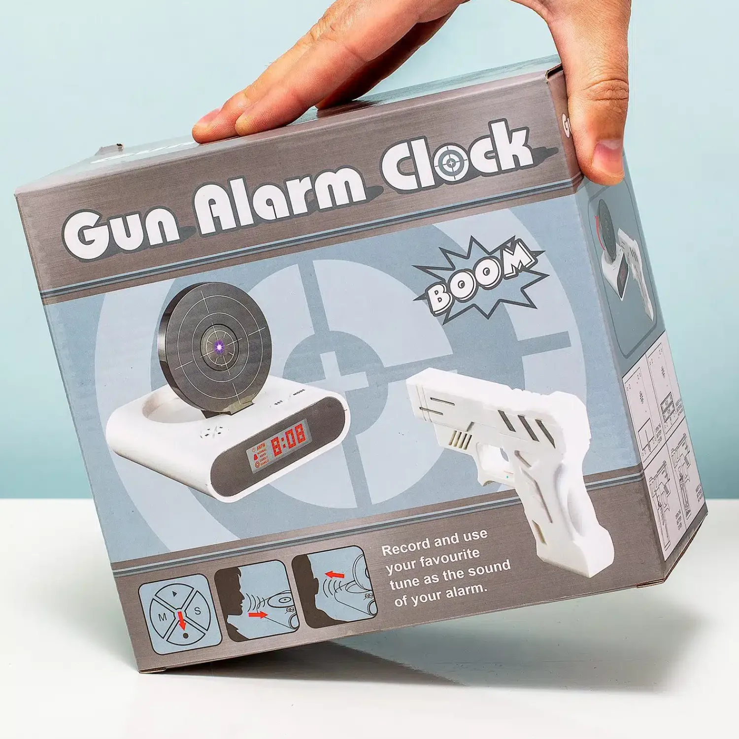 Ditverzinjeniet Klokken En Wekkers|Gun alarmklok