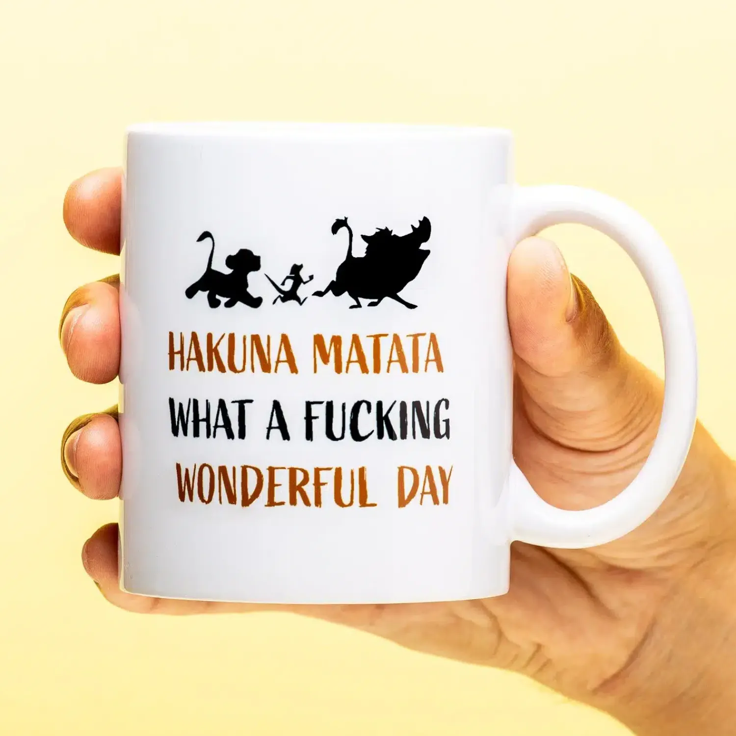 Ditverzinjeniet Mokken & Glazen|Hakuna Matata mok