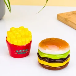 Ditverzinjeniet Peper- En Zoutstellen|Hamburger en frietjes peper- en zoutstel