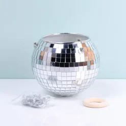 Ditverzinjeniet Bloempotten|Hangende discobal bloempot