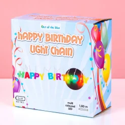 Ditverzinjeniet Verlichting|Happy Birthday lichtslinger