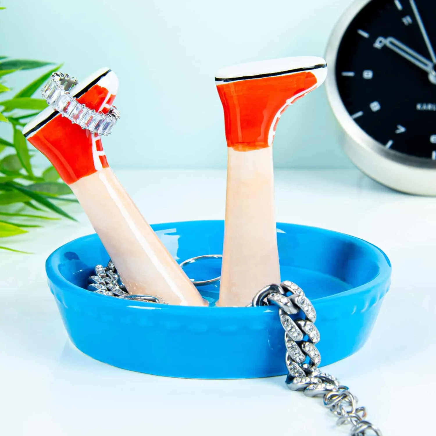 Ditverzinjeniet Sieradenhouders|Happy Legs sieradenschaaltje