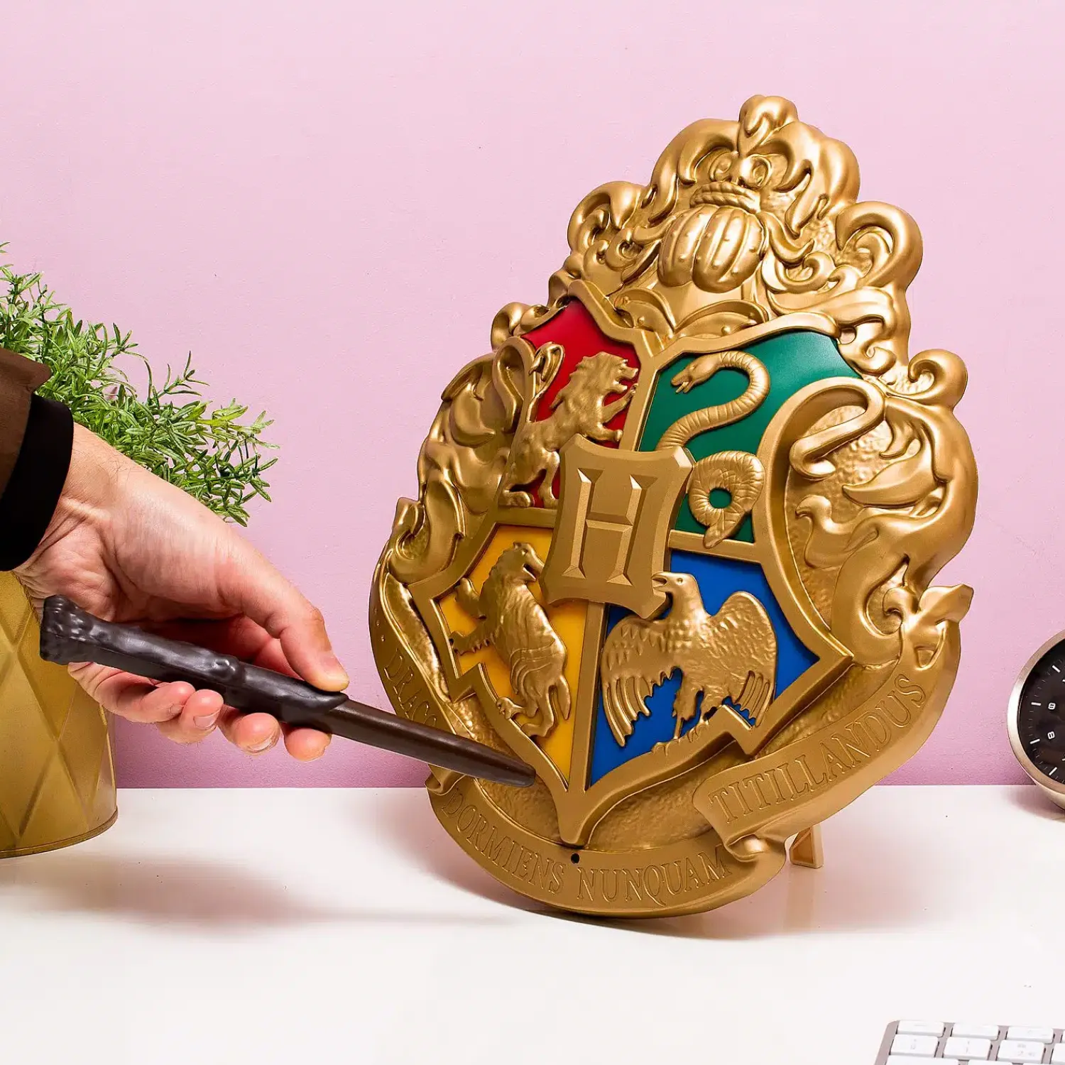 Ditverzinjeniet Verlichting|Harry Potter Hogwarts Crest lamp