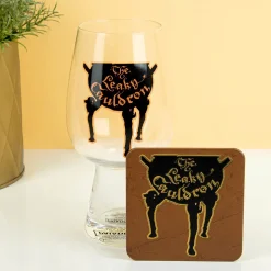 Ditverzinjeniet Mokken & Glazen|Harry Potter The Leaky Cauldron glas en onderzetter