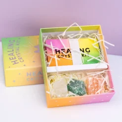 Ditverzinjeniet Mindfulness|Helende kristallenset met drie stenen