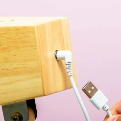 Ditverzinjeniet Verlichting|Houten tafellamp