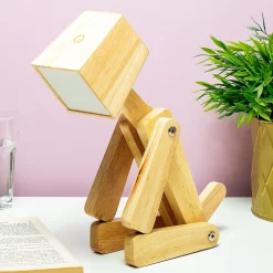 Ditverzinjeniet Verlichting|Houten tafellamp