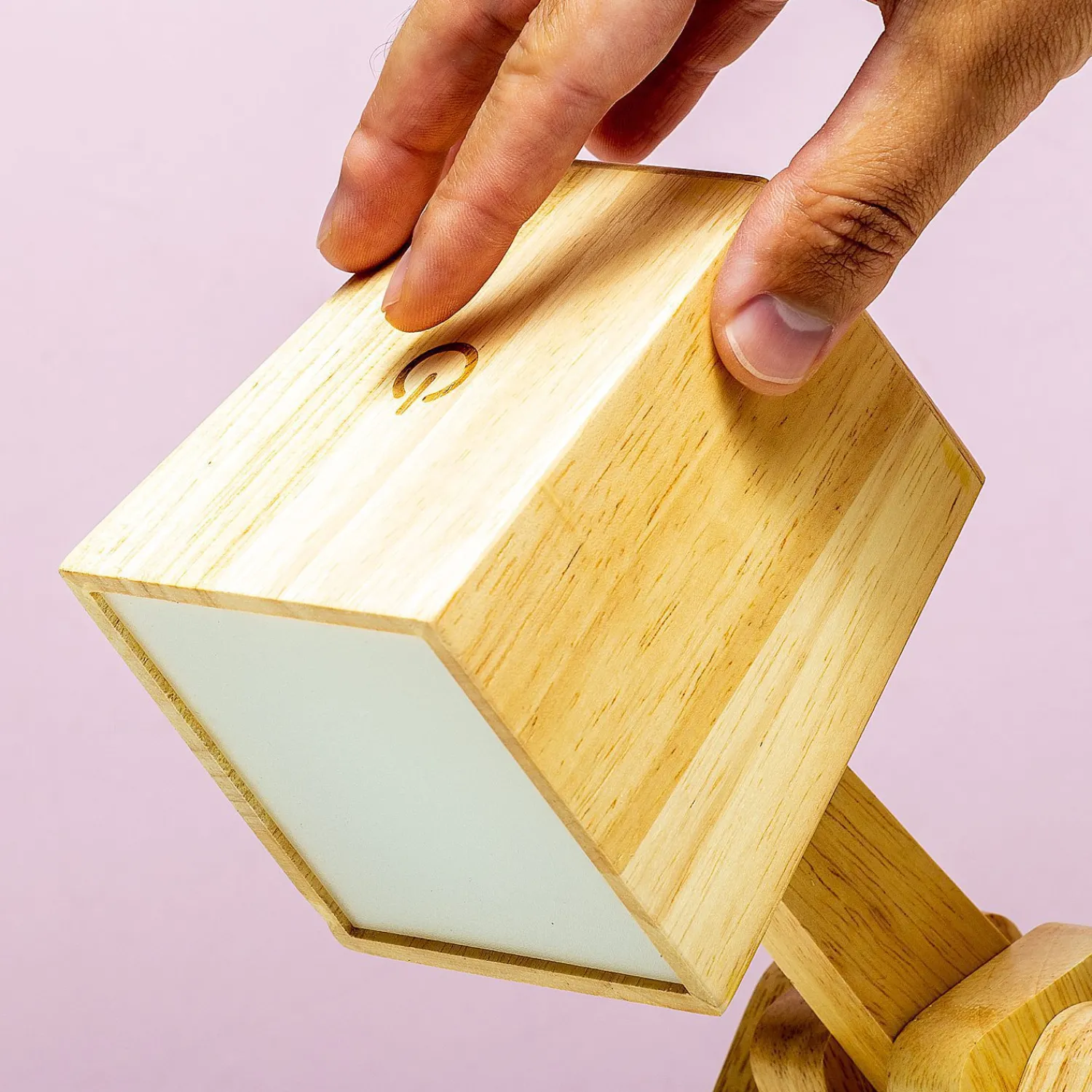 Ditverzinjeniet Verlichting|Houten tafellamp