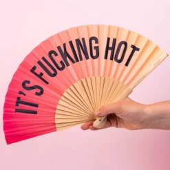 Ditverzinjeniet Tropisch|Houten waaier