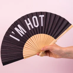 Ditverzinjeniet Tropisch|Houten waaier