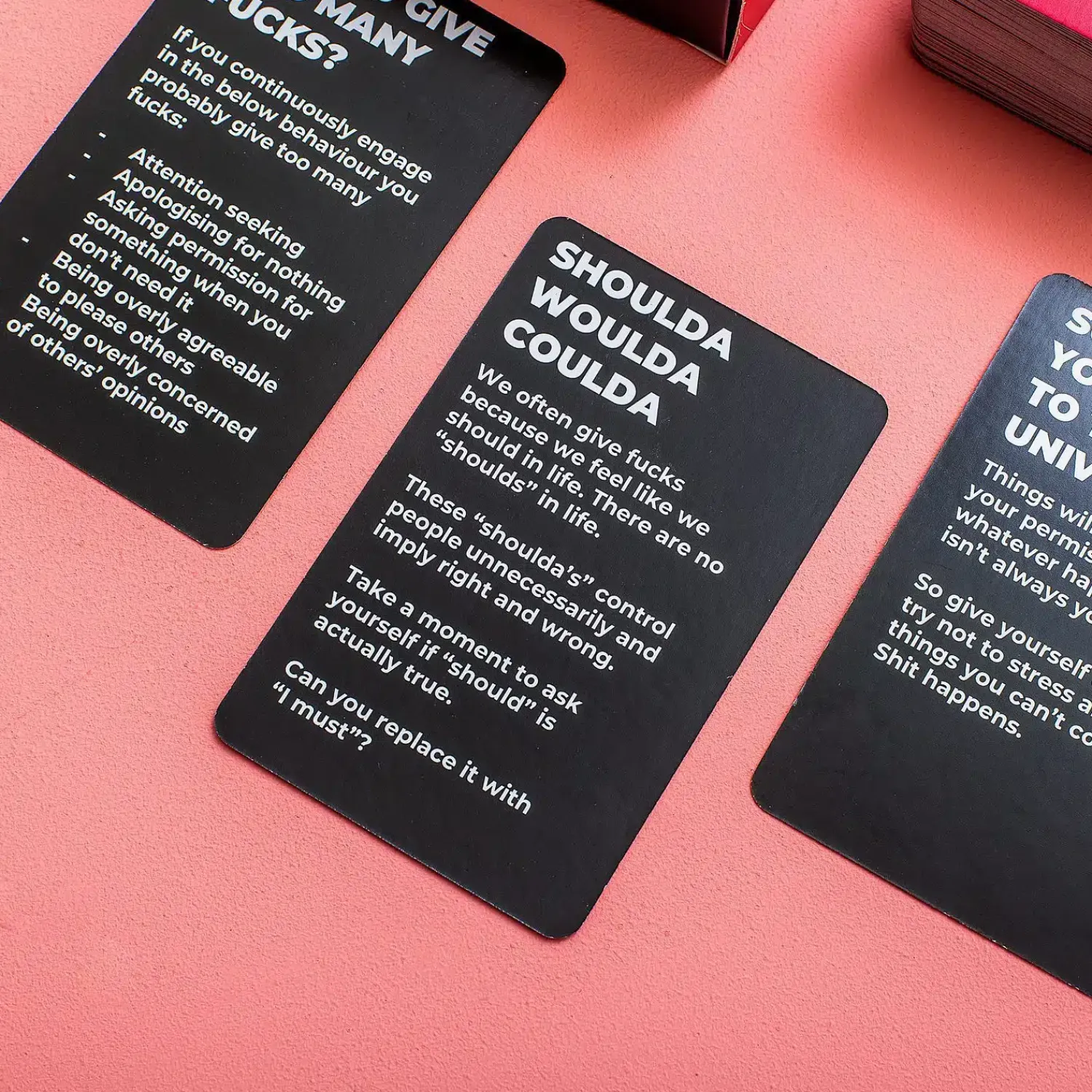 Ditverzinjeniet Mindfulness|How To Give Zero F**ks kaarten