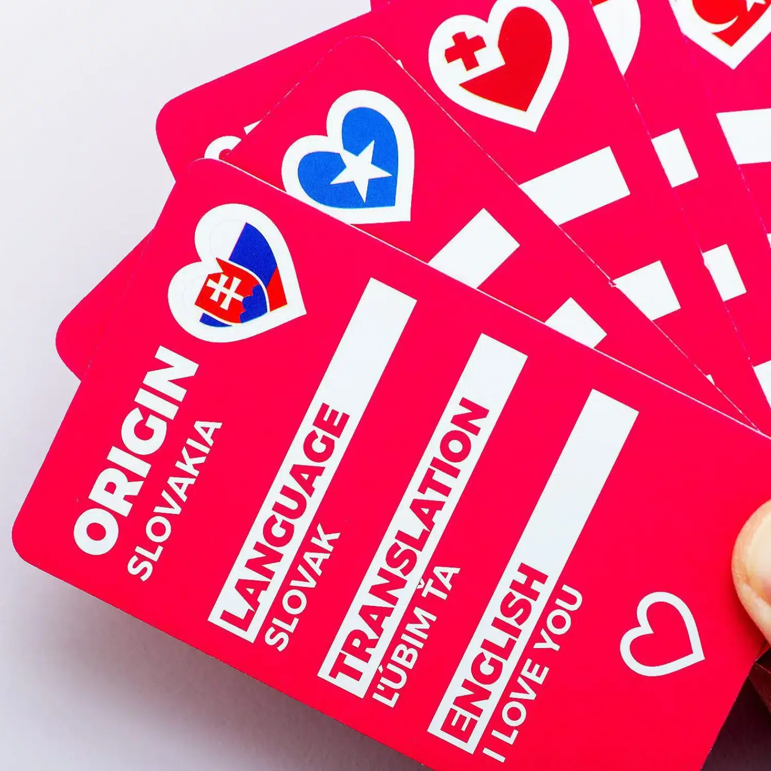 Ditverzinjeniet Mindfulness|How to say I love you around the world kaarten