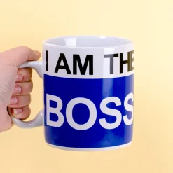 Ditverzinjeniet Mokken & Glazen|I Am The Boss mok