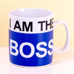 Ditverzinjeniet Mokken & Glazen|I Am The Boss mok