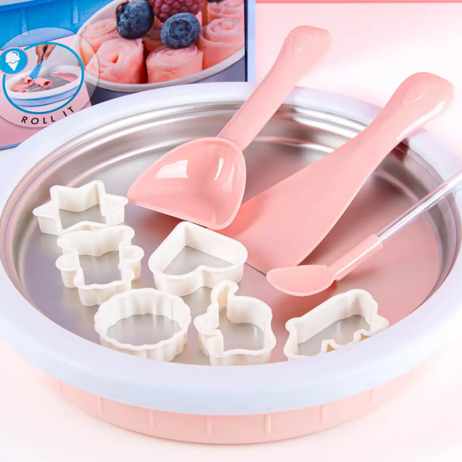 Ditverzinjeniet Tropisch|IJsrolmaker voor opgerold ijs