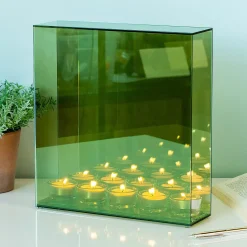 Ditverzinjeniet Kaarsen En Kandelaars|Infinity Waxinelichthouder