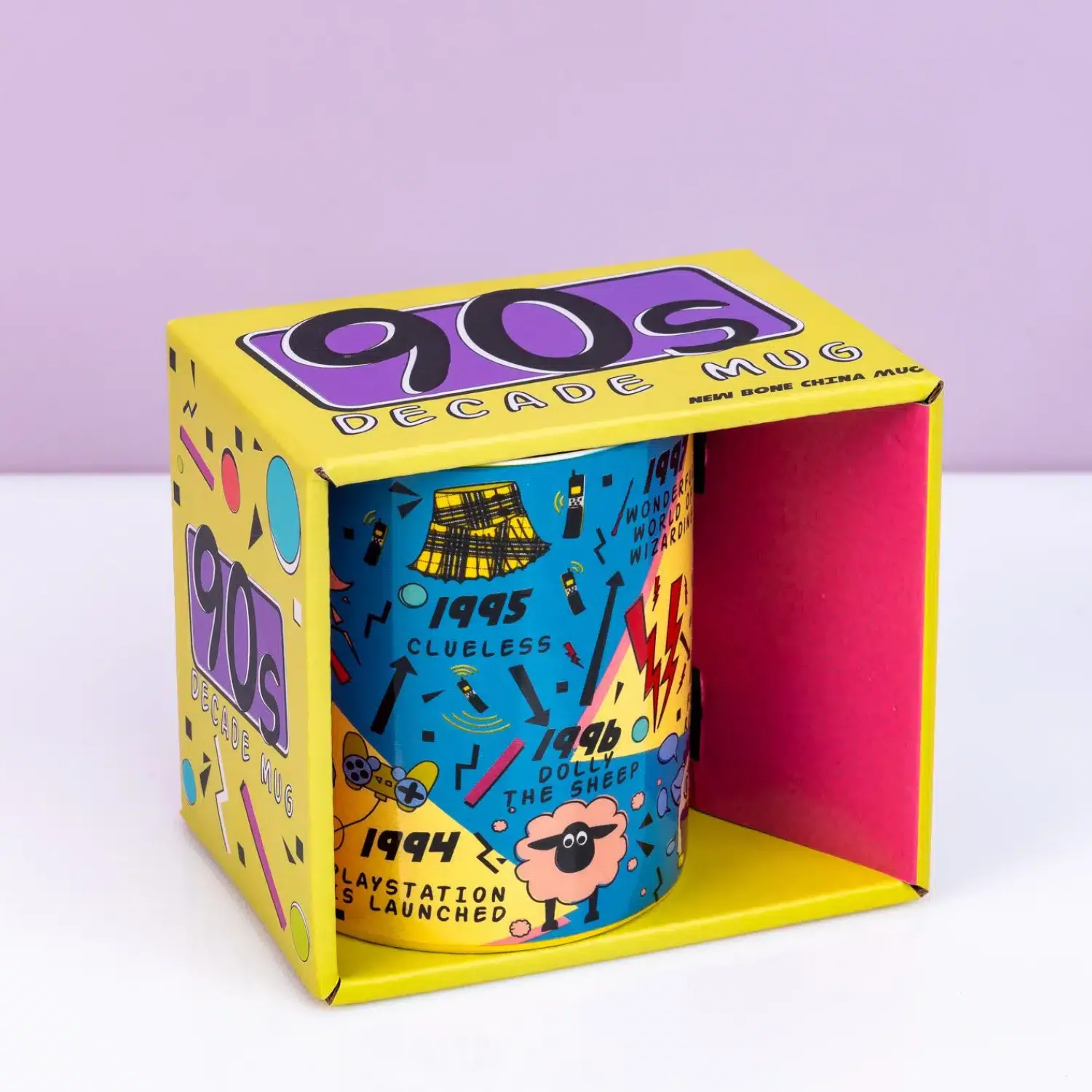 Ditverzinjeniet Retro|Mokken & Glazen|Jaren 90 mok