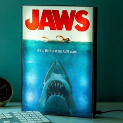 Ditverzinjeniet Verlichting|Jaws filmposter lamp