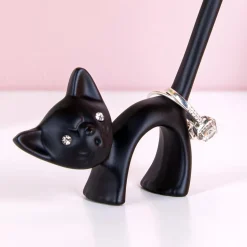 Ditverzinjeniet Sieradenhouders|Kat ringhouder