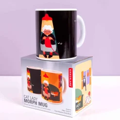 Ditverzinjeniet Mokken & Glazen|Kattenvrouwtje warmtegevoelige mok