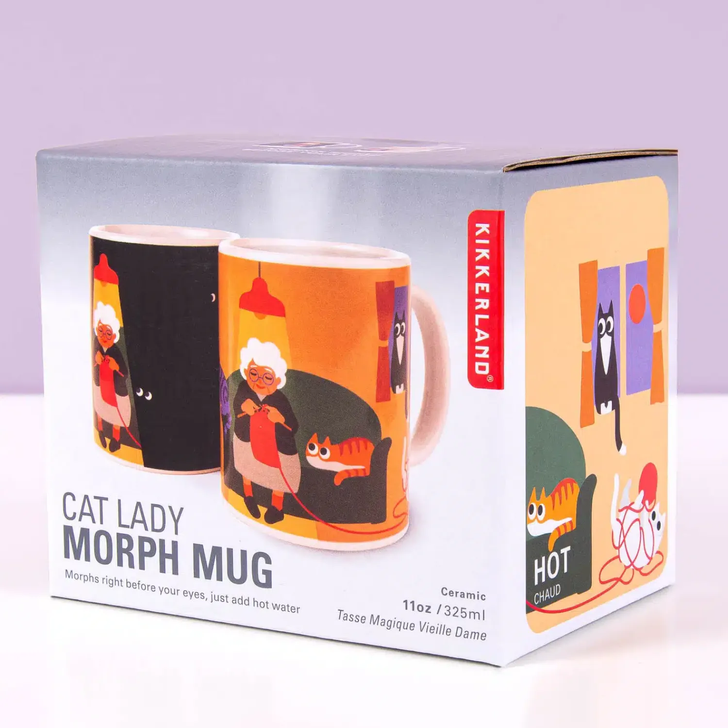 Ditverzinjeniet Mokken & Glazen|Kattenvrouwtje warmtegevoelige mok