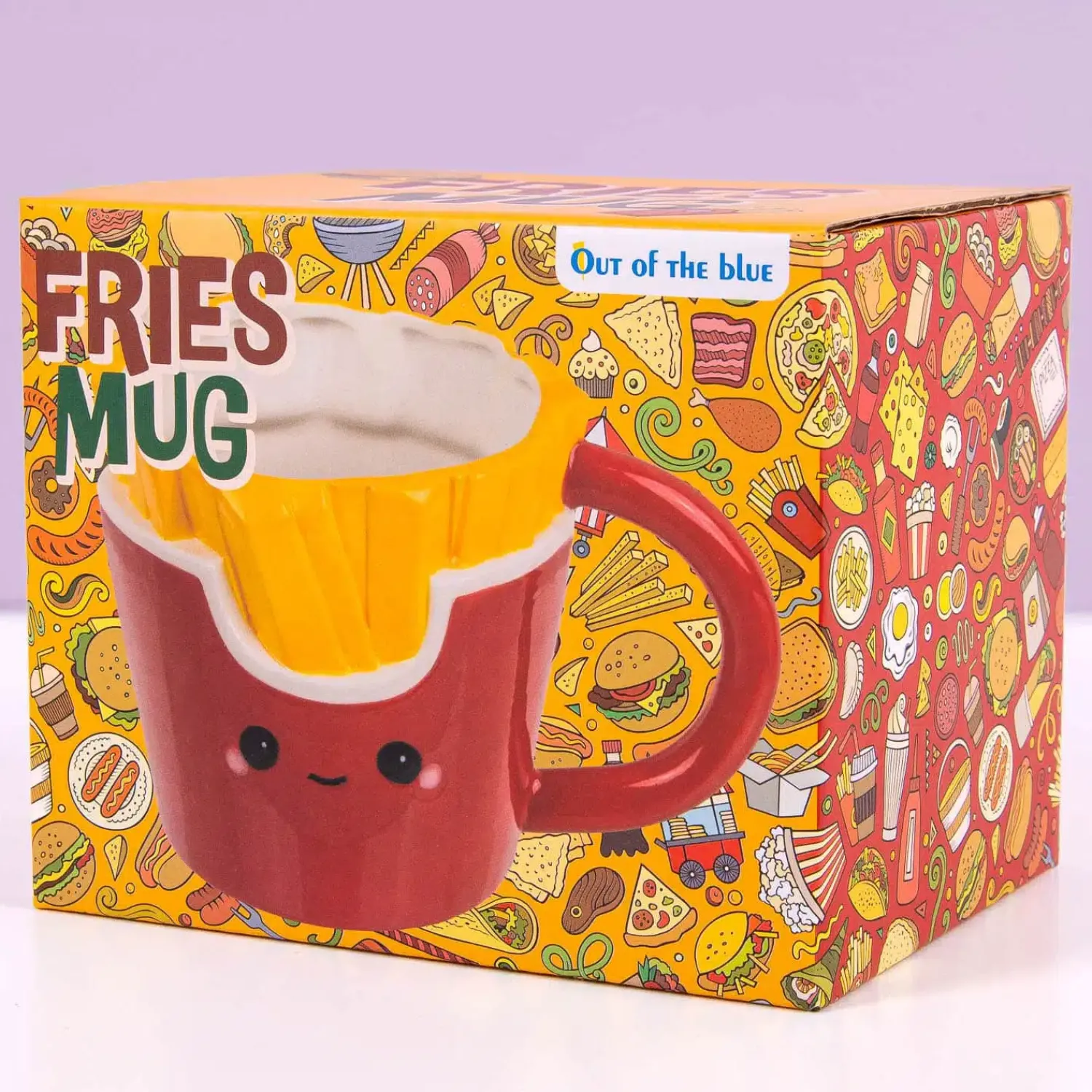 Ditverzinjeniet Mokken & Glazen|Kawaii French fries mok