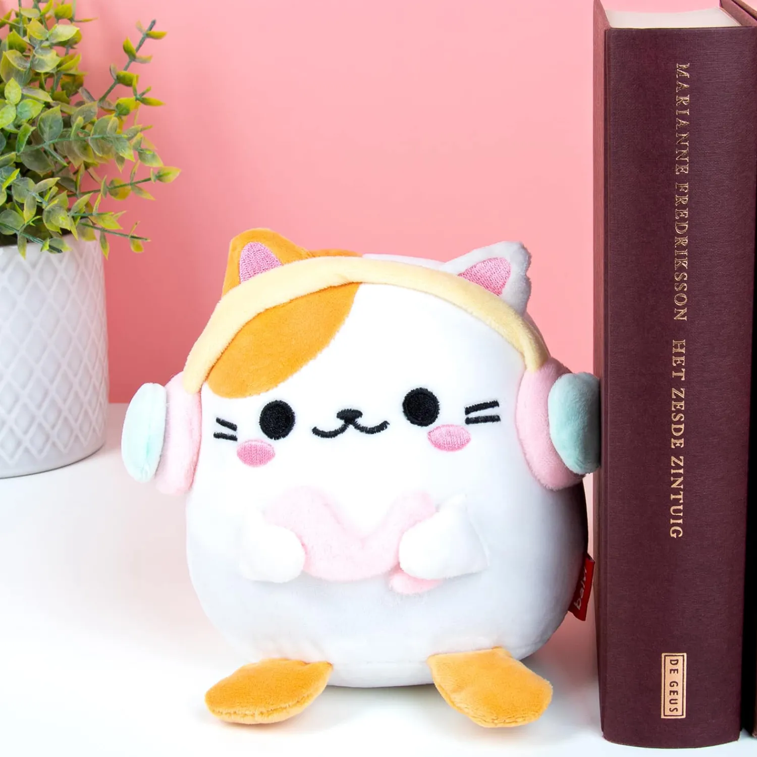 Ditverzinjeniet Boekensteunen|Kawaii kat boekensteun