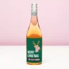 Ditverzinjeniet Wijnflessen|Borrelen|Kerst wijnfles Merry Christmas you filthy animal