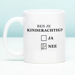 Ditverzinjeniet Mokken & Glazen|Kinderachtig mok
