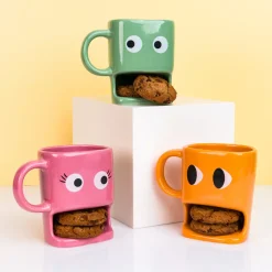 Ditverzinjeniet Mokken & Glazen|Koekjesmok met ogen