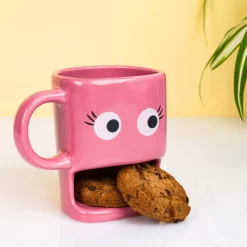 Ditverzinjeniet Mokken & Glazen|Koekjesmok met ogen
