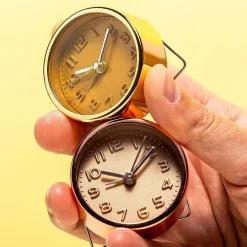 Ditverzinjeniet Slaapkamer|Koperen of Gouden Mini Wekker