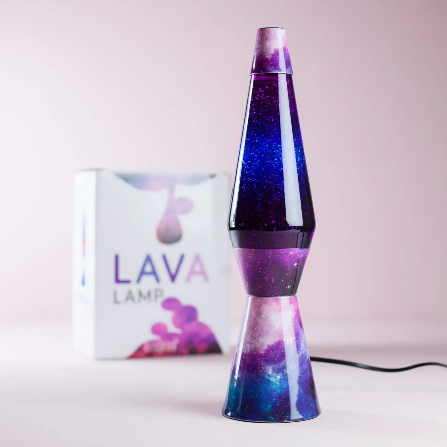 Ditverzinjeniet Verlichting|Lavalampen|Lavalamp Galaxy Met Multicolor Lava En Glitters