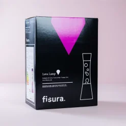 Ditverzinjeniet Verlichting|Lavalampen|Lavalamp iriserend met metallic paarse lava