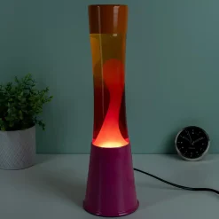 Ditverzinjeniet Verlichting|Lavalampen|Lavalamp roze met oranje en geel