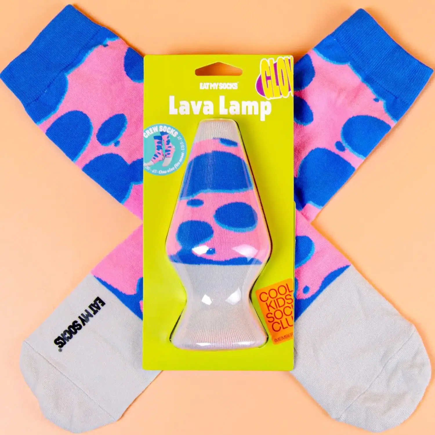 Ditverzinjeniet Sokken|Lavalamp sokken