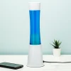 Ditverzinjeniet Verlichting|Lavalampen|Lavalamp wit met blauwe vloeistof en mint lava