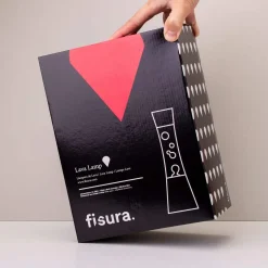 Ditverzinjeniet Verlichting|Lavalampen|Lavalamp zilver met rode lava