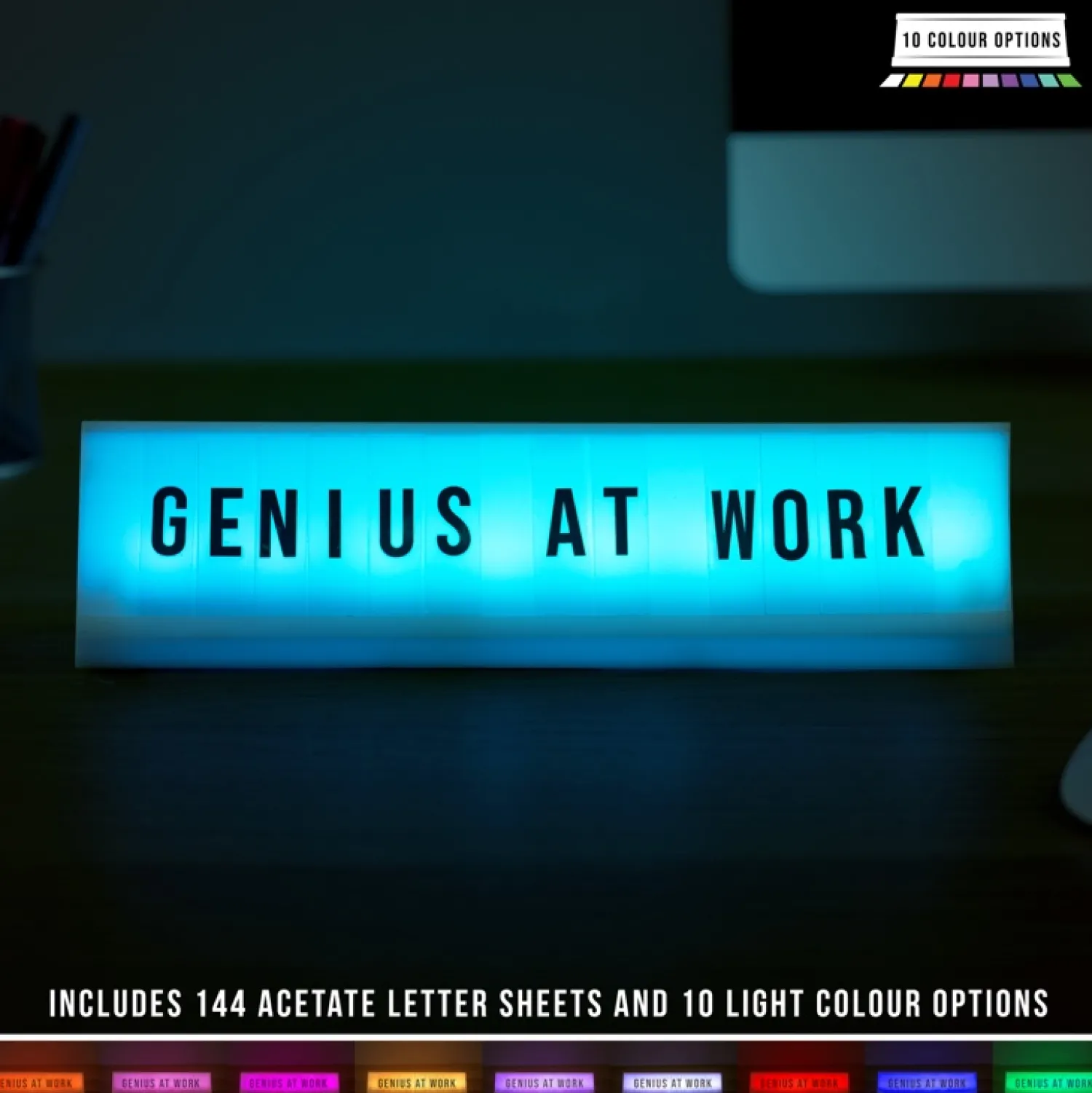 Ditverzinjeniet Kantoor|Verlichting|Lichtgevend naambord