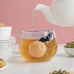 Ditverzinjeniet Thee Eieren|Maan en vleermuis tea infuser