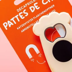 Ditverzinjeniet Flesopeners|Magnetische kattenpoot flesopener
