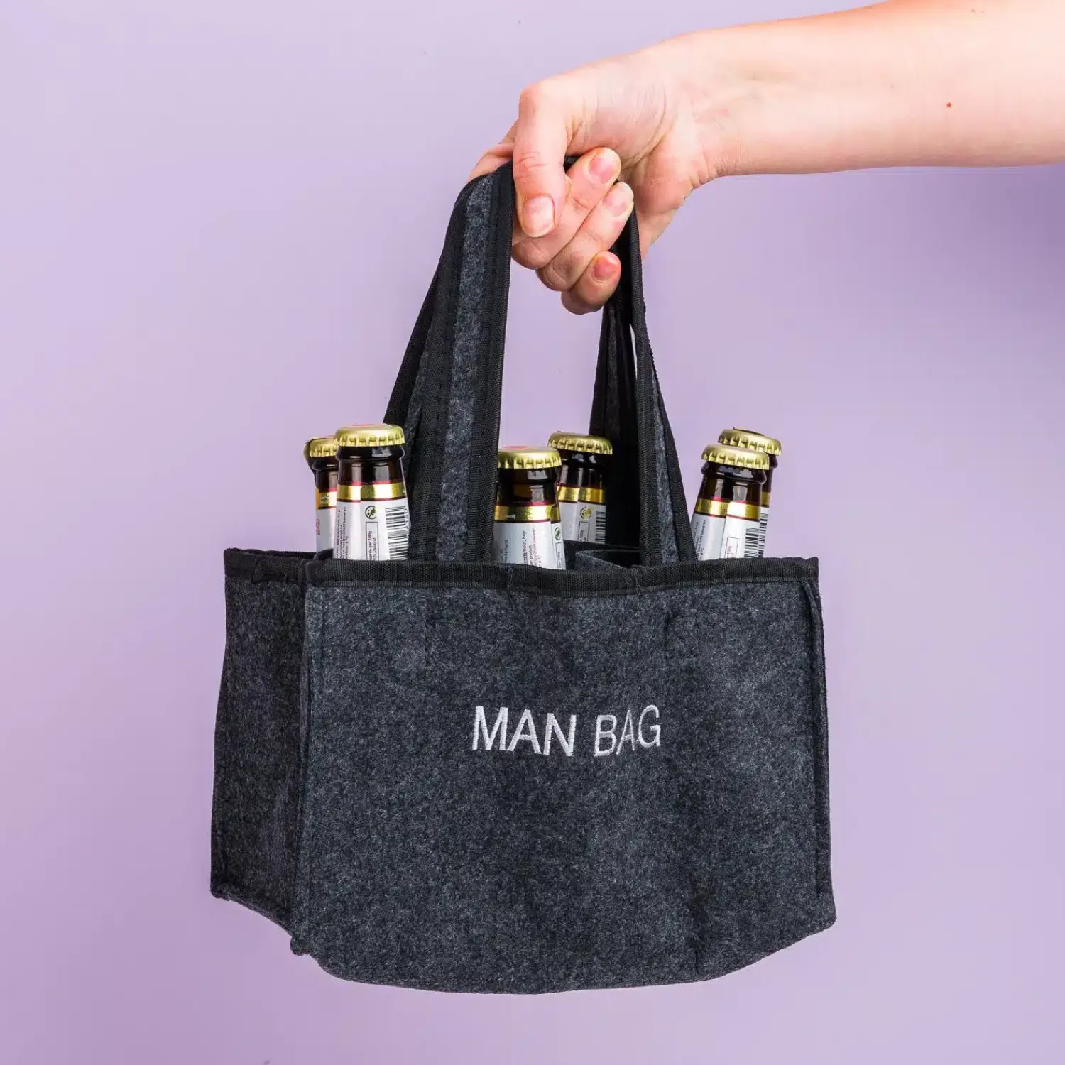 Ditverzinjeniet Bbq Accessoires|Borrelen|Man Bag sixpacktas